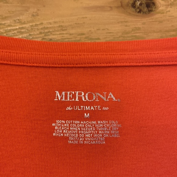 Women’s - Merona orange tee - Picture 6 of 6